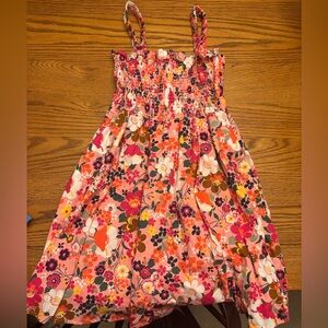 Altar'd State Pink Floral Dress